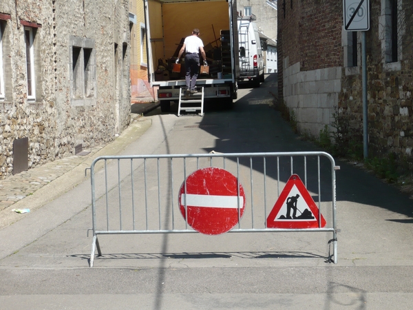 Signalisation rue des Dports  Soumagne-Bas