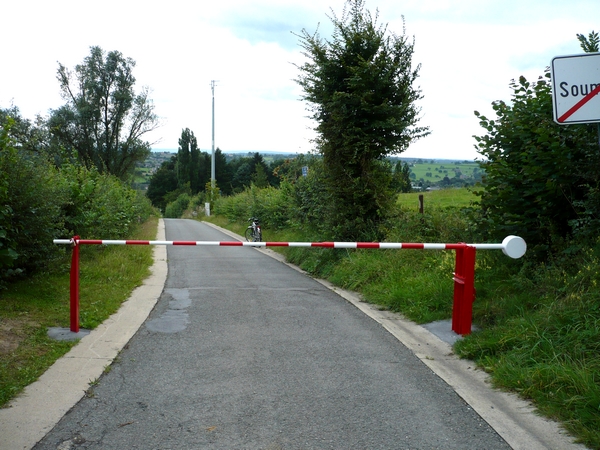 La barrire de la Voie des Maons