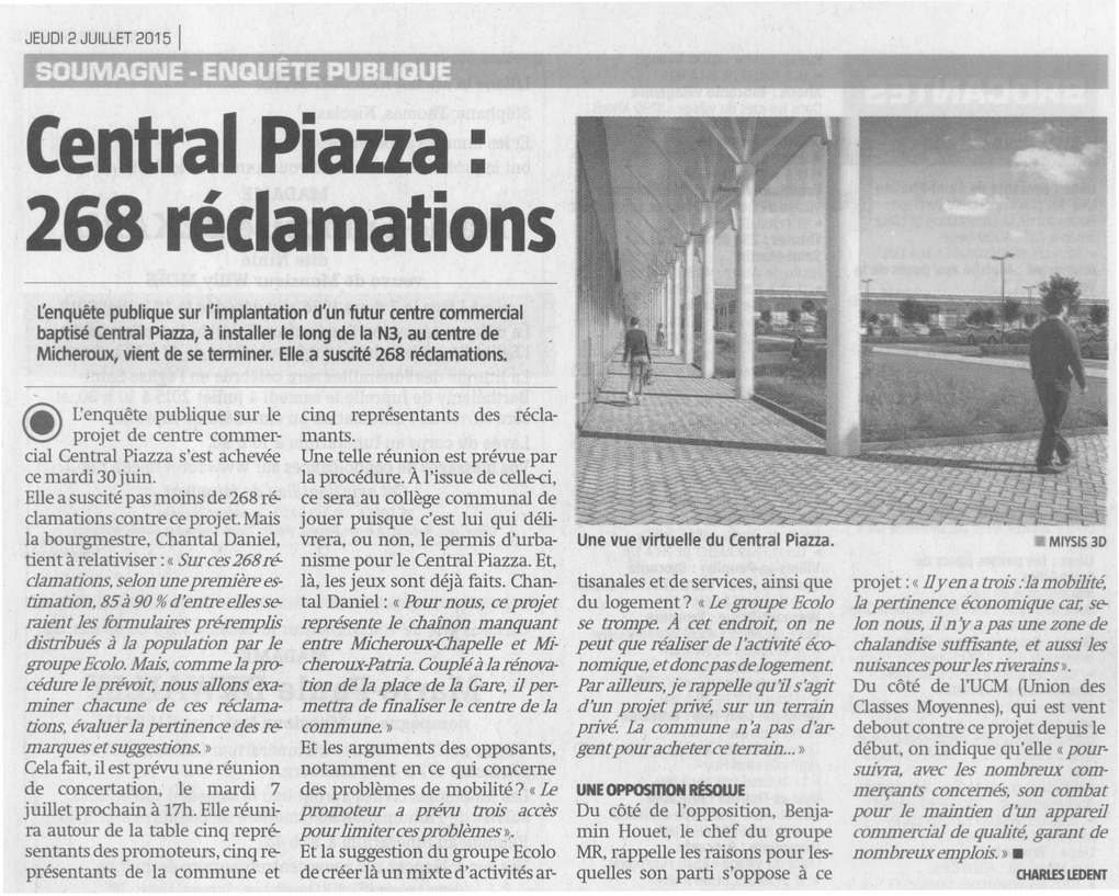 Article journal La Meuse