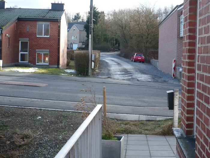 Trottoir, rue Pierre Curie