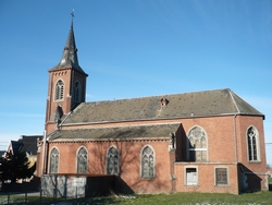 glise de Tigne, vue de l'arrire