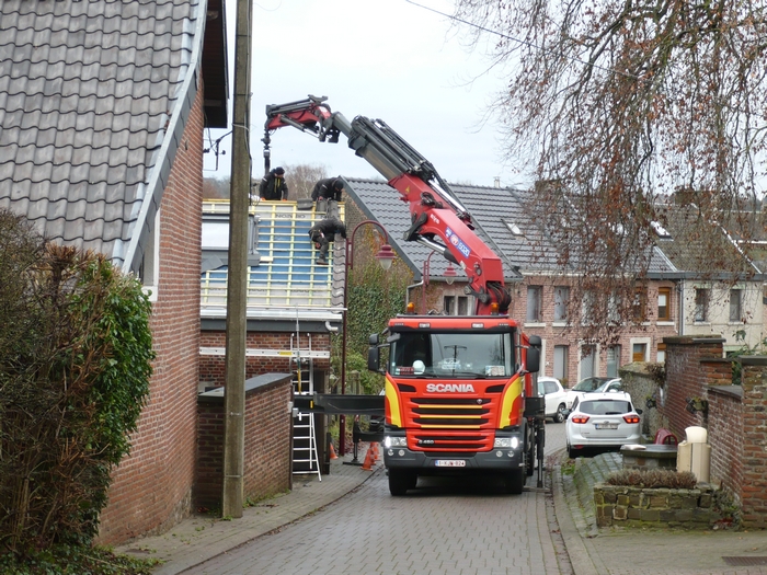 Obstruction de la rue Defuisseaux